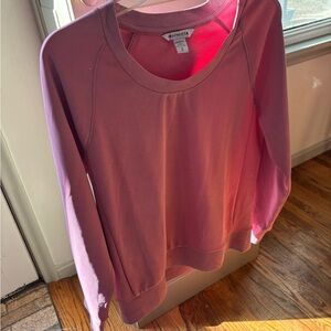 Athleta Women's Pink Seasoft Sweatshirt